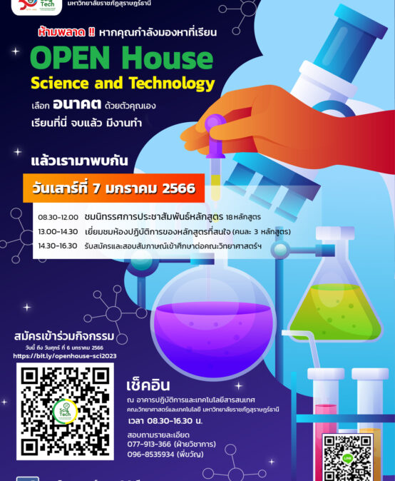 Open House Science and Technology หกรรม Shopping การศึกษา ครั้งยิ่งใหญ่